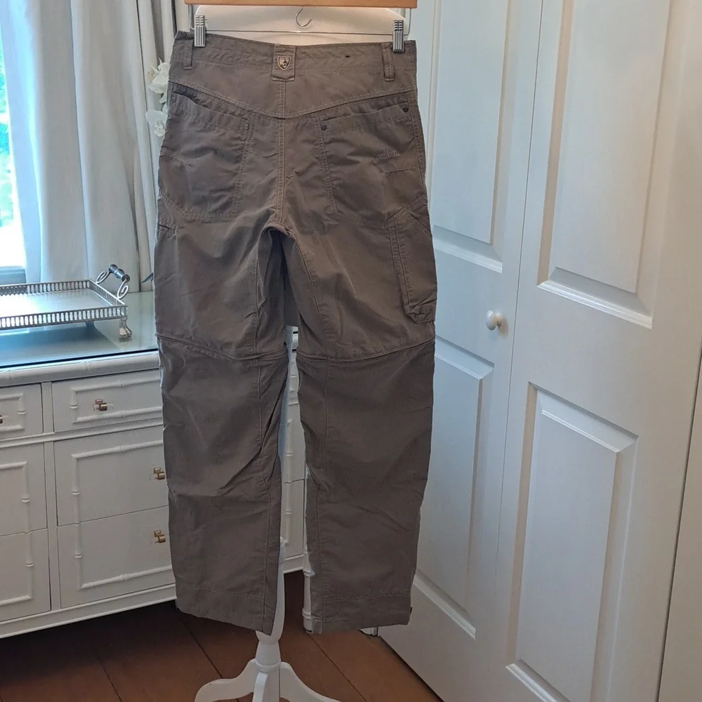 NWOT KUHL Mens Liberator Convertible Army Green Pants/Shorts Pockets S-30x32‎